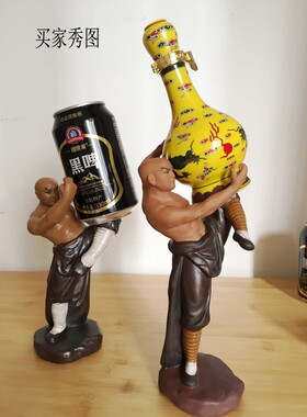 盆景陶瓷花盆中华武术功夫