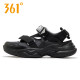 361 Sandals ກິລາສໍາລັບຜູ້ຊາຍ 2026 Summer New Outerwear Anti-Slip Velcro Beach Shoes Casual Sandals ສໍາລັບຜູ້ຊາຍ