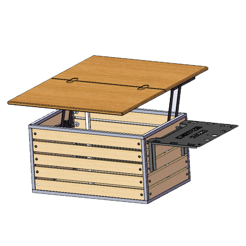 七色格桑户外露营野餐木桌子车载收纳箱多功能大容量厨房整理箱子,淘宝优惠券,粉丝福利购,淘宝优惠卷