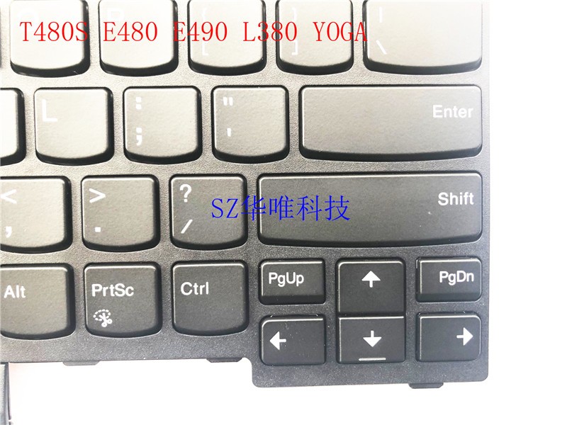 适用于联想 Thinkpad T480S E495 T495 L380 YOGA 键盘 01YP280 - 图0