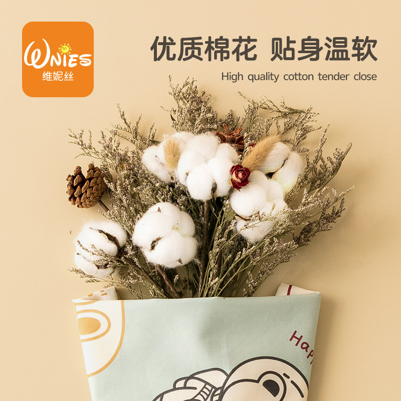 纯棉一对装家用卡通宝宝乳胶枕头套 维妮丝枕套