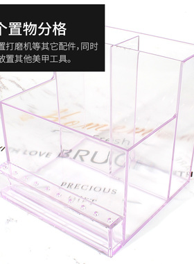 日本置放透明整理盒用品收纳架