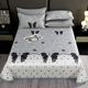 1 ice silk mat sheets double machine washable foldable mat summer dormitory student sheets air conditioning mat three-piece set