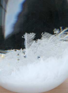 大水滴天气瓶欧式风圣诞书房摆件