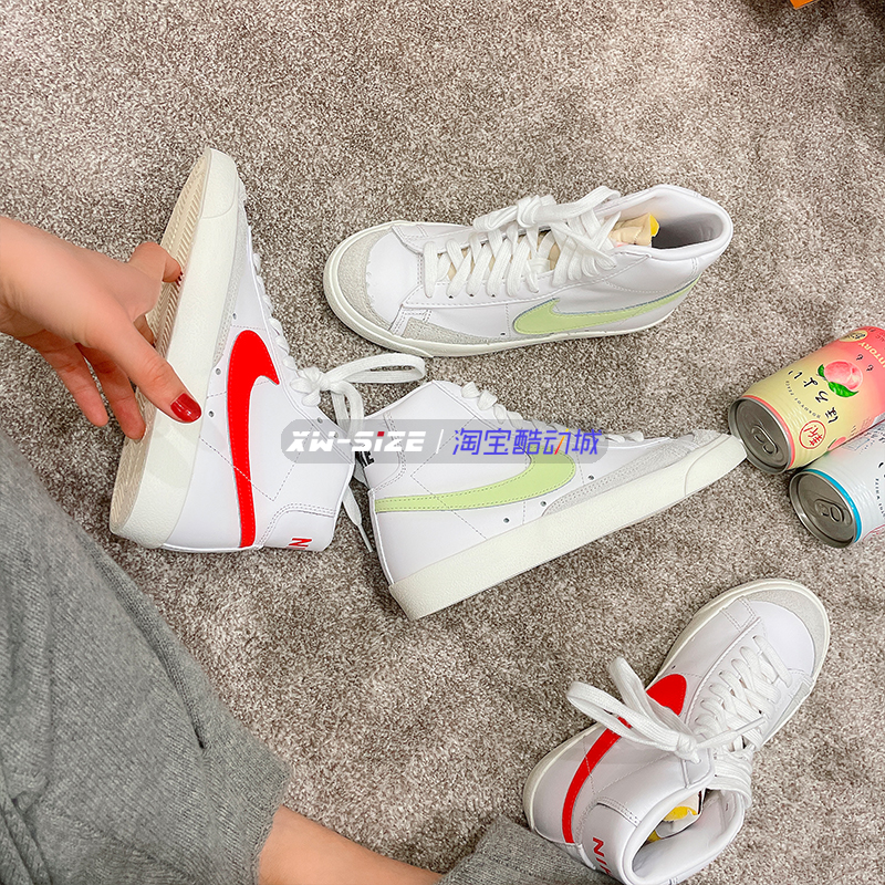 向往体育 Nike/耐克Blazer Mid 77女子开拓者休闲鞋CZ1055 DA8736-图0