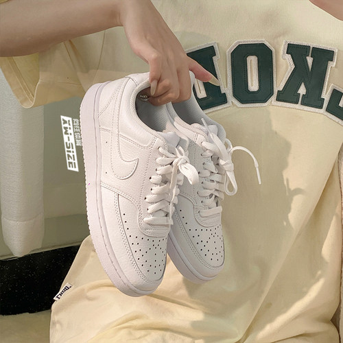 向往体育 Nike/耐克 Court Vision女子经典休闲板鞋DH3158 FQ8892 - 图0