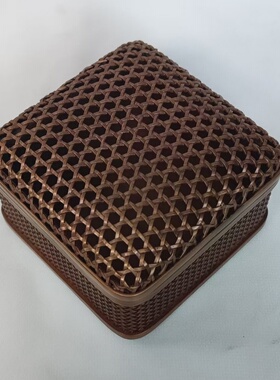 古铜都铜陵铜工艺品礼品铜香炉香道用品铜炉熏炉精铜藤编纹熏香炉