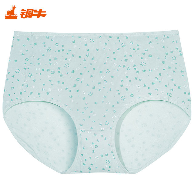 Tongniu Cotton Ammonia Stretch Women's Briefs (3 Pack) 2025 Summer Mid-High Waist Briefs VC057
