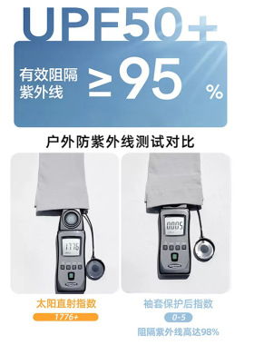 防晒冰袖夏季冰丝袖套套袖男款女款防紫外线透气开车骑行手套手袖