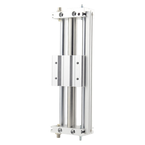 CY1S气动无杆气缸磁偶式长行程滑台带导轨RMT10/15/20/25/32*100 - 图3