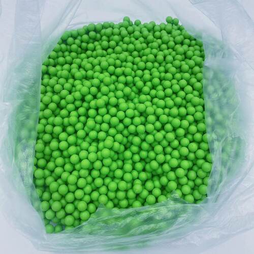 儿童玩具枪软子弹软胶弹7.2mm软胶球5号软度中硬材质塑料辨色珠子 - 图1
