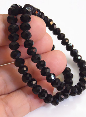 玻璃地球珠水晶刻面手串