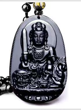 八大守护神文殊菩萨属兔毛衣链