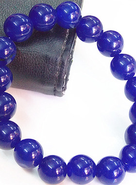 天然精工单圈蓝宝石手链