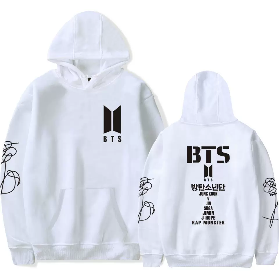 BTS LOVE Yourself альбомы и та же толстовка с капюшоном в одном типе [поддержка кастомизации]