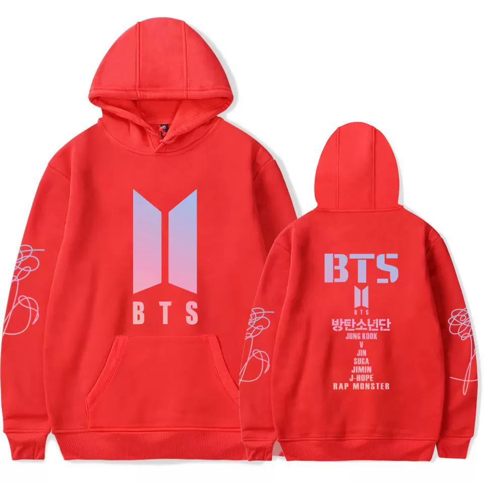 BTS LOVE Yourself альбомы и та же толстовка с капюшоном в одном типе [поддержка кастомизации]