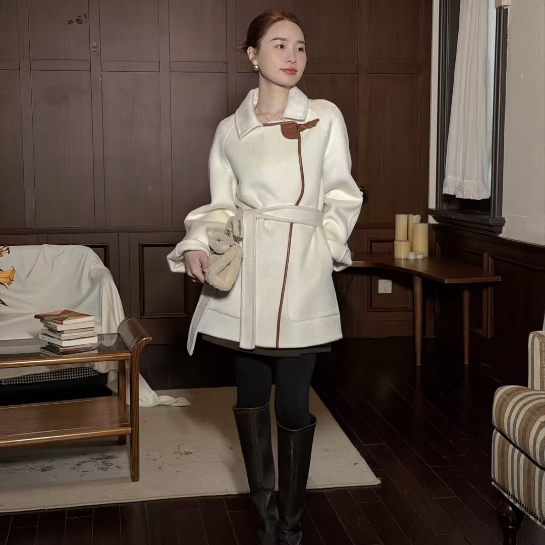 邱莹莹 HELA AOMI “爱玛大衣”绵羊毛95.2%+骆驼绒显瘦呢大衣,淘宝优惠券,粉丝福利购,淘宝优惠卷