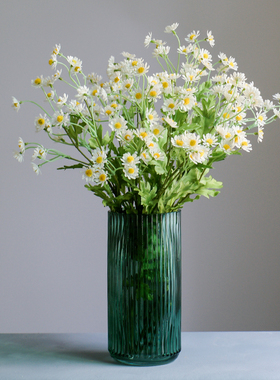 ins洋甘菊仿真花束装饰花艺塑料