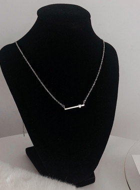 极简系列项链链925纯银韩式短款