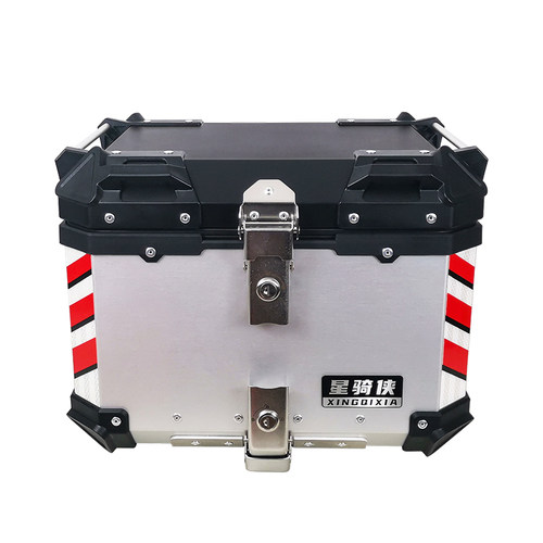 星骑侠雅马哈福喜125尾箱禧福颖125巧格旭鹰铝合金巡鹰赛鹰后备箱 - 图3