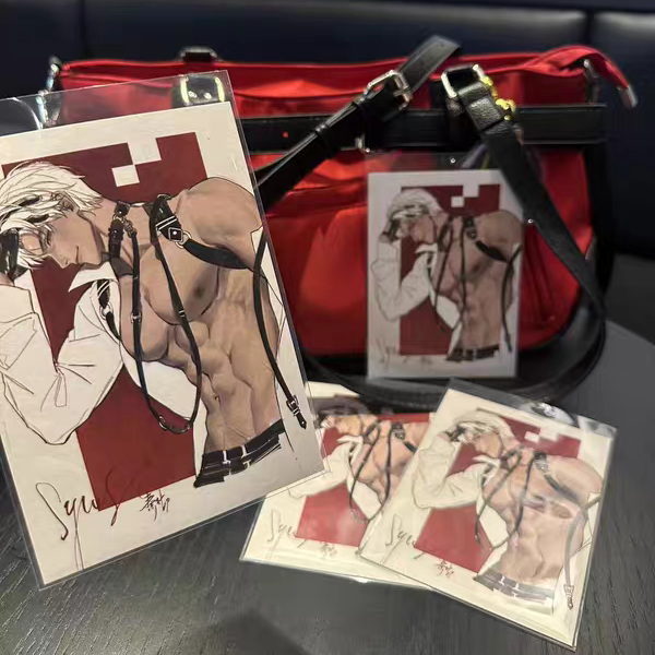 恋与深空秦彻同人系列明信片吧唧谷子现货谷子秦彻同人系列新款 - 图1