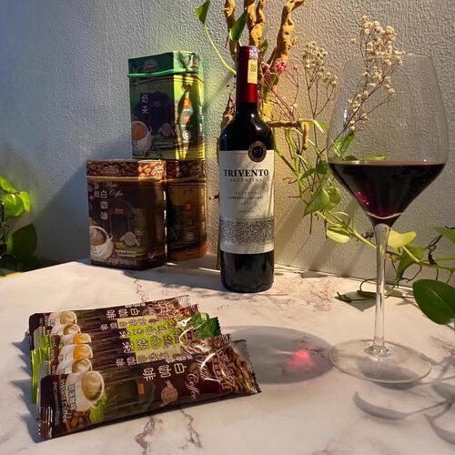马来西亚金马伦原创乡味拿铁白咖啡白奶茶3合一速溶饮品300克10袋 - 图3
