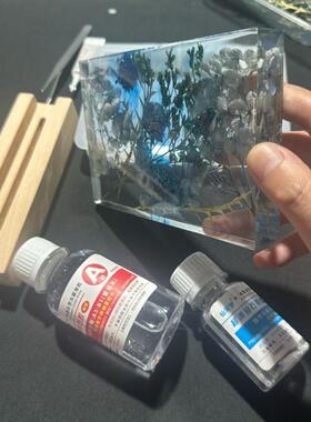 永生花干花摆件玻璃罩DIY材料包