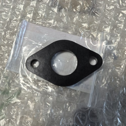 适用轻骑铃木赛驰胜歌QS110-3/4/C/2A进气口化油器隔热垫密封胶垫 - 图2