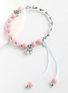 景德镇陶瓷手链串珠可爱小清新多巴胺气质手串猫原创新中式民族风