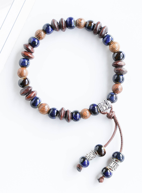 文创小饰品景德镇瓷珠手串陶瓷手链新中式古风学生手饰文艺小礼物