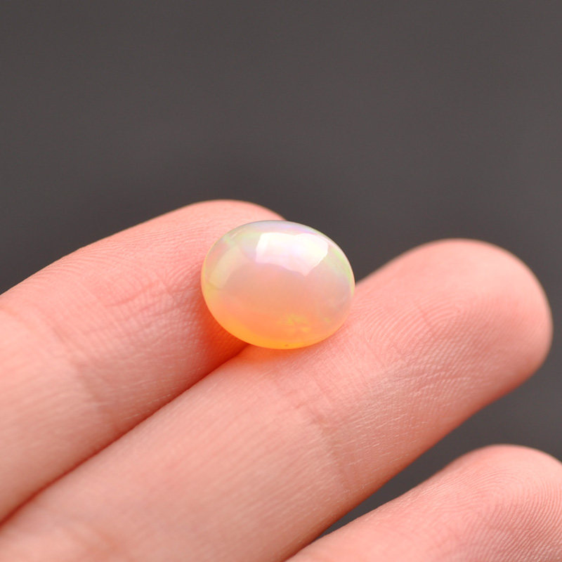 露西奇欧泊裸石戒面水滴椭圆戒戒指 露西奇戒指/指环