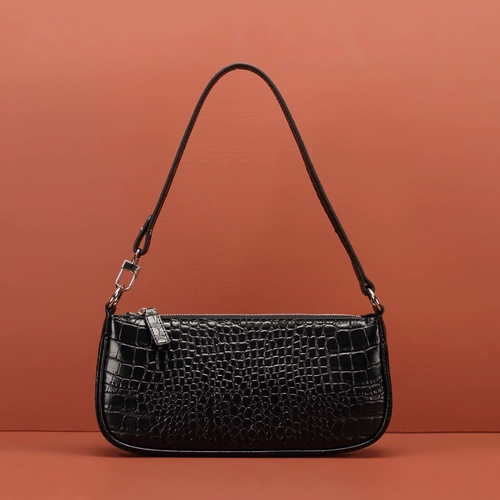 Сумка подмышку, сумка через плечо, портативная ручка на одно плечо, изысканный стиль, крокодиловый принт