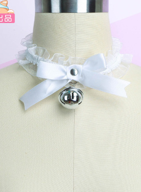 看到铃铛脖环原宿风日系萌款项圈