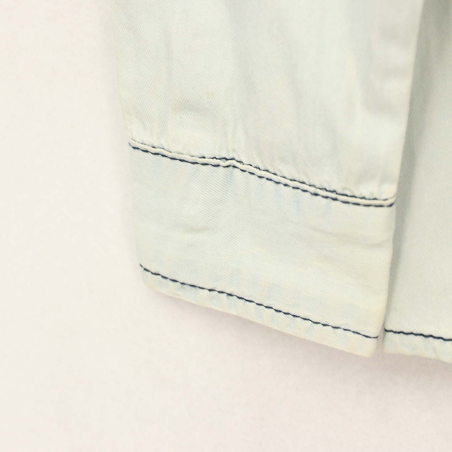 B春秋款童装 中大童黑线单口袋长袖纯棉衬衫 D1c - 图2