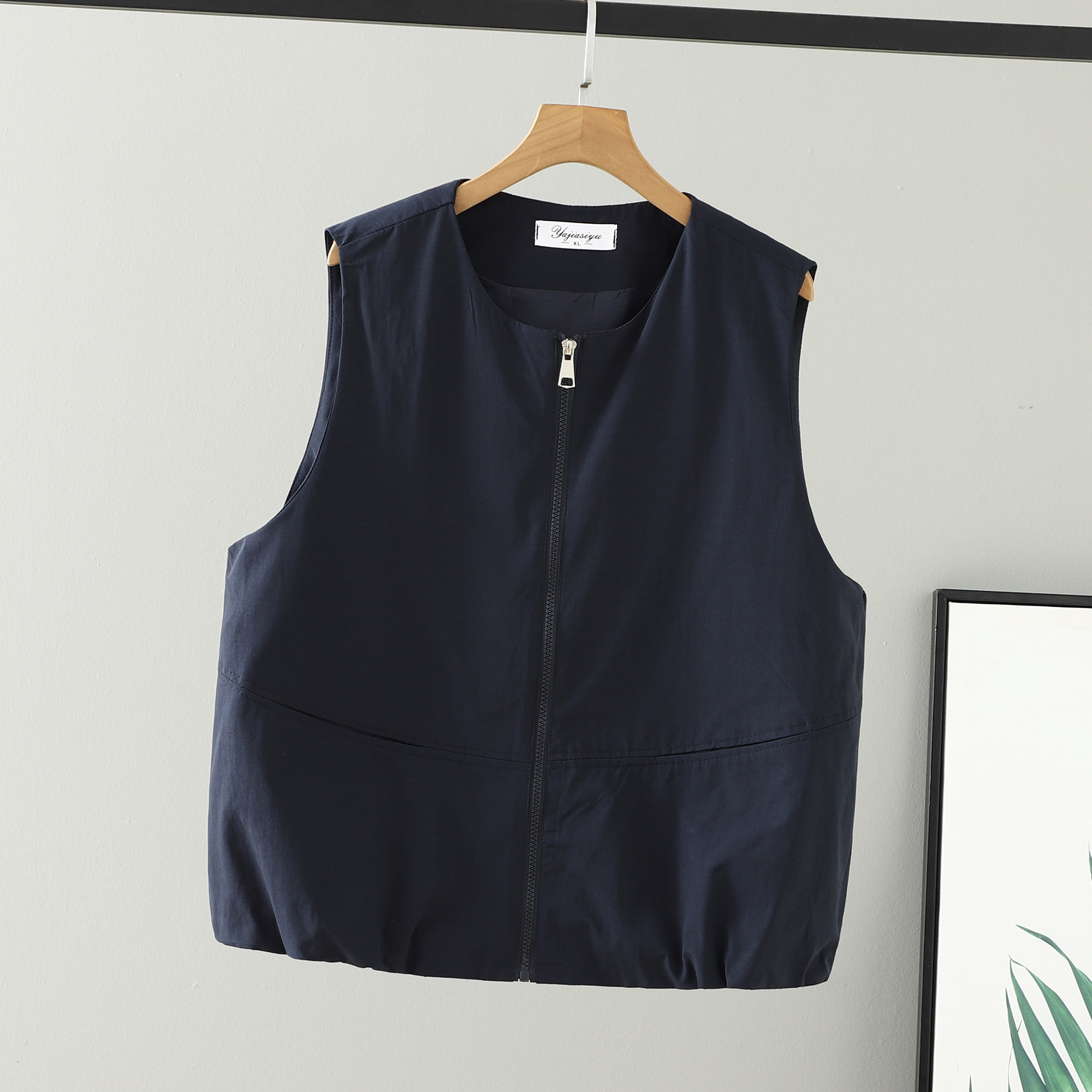 2025秋装胖妹妹大码女装新款宽松显瘦中年时尚简约上衣女气质马夹,淘宝优惠券,粉丝福利购,淘宝优惠卷