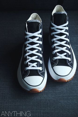 Converse Converse Run Star Hike Hike Черно -белый высокий высокий