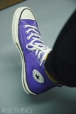 Converse, samsung, сиреневые тканевые конверсы подходит для мужчин и женщин