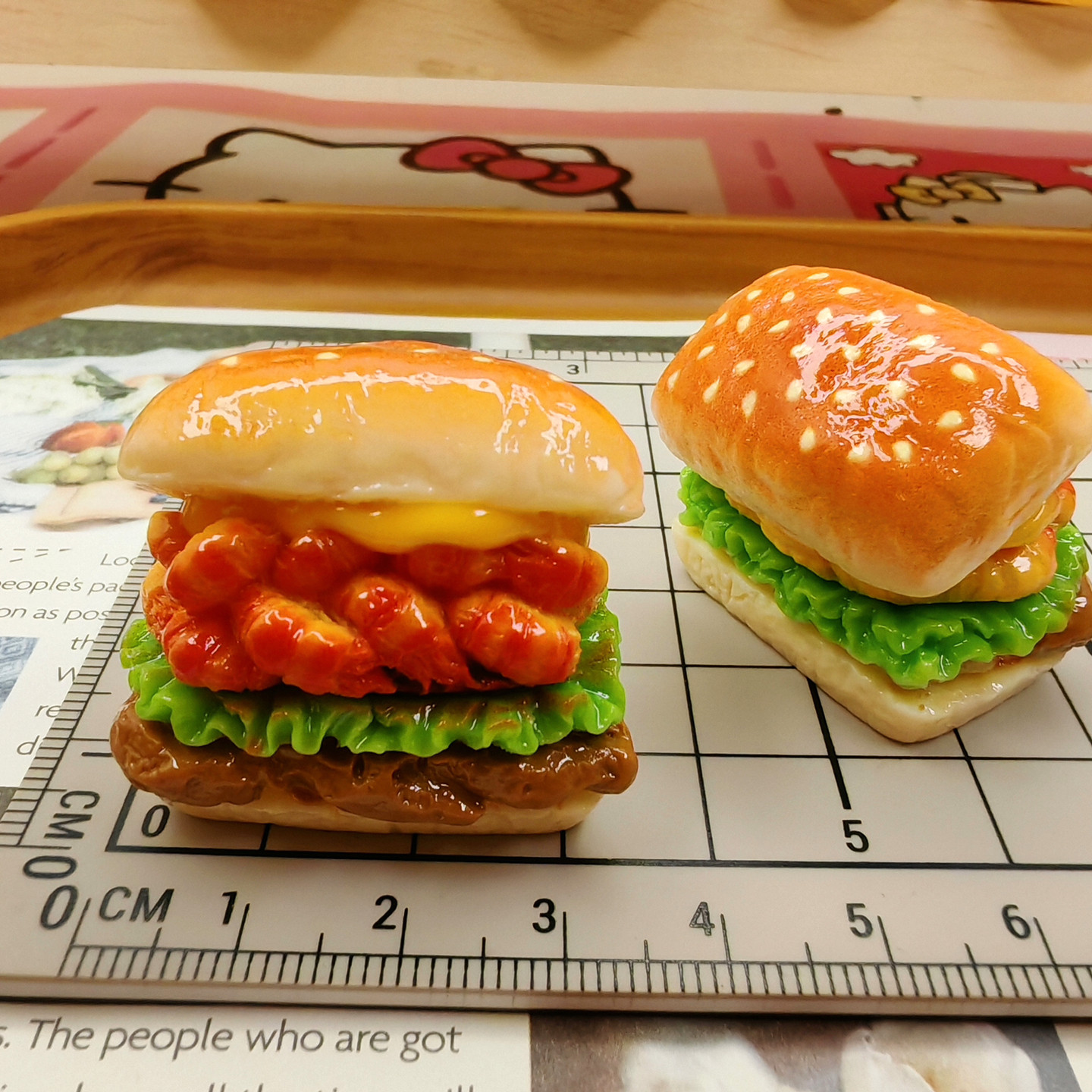 微缩Tustin炸鸡食玩龙虾汉堡diy摆件奶油胶树脂配件桌面小摆件,淘宝优惠券,粉丝福利购,淘宝优惠卷