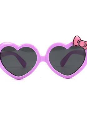 儿童偏光硅胶太阳镜男女卡通