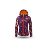 Дорожная демисезонная камуфляжная бархатная флисовая удерживающая тепло ветрозащитная куртка