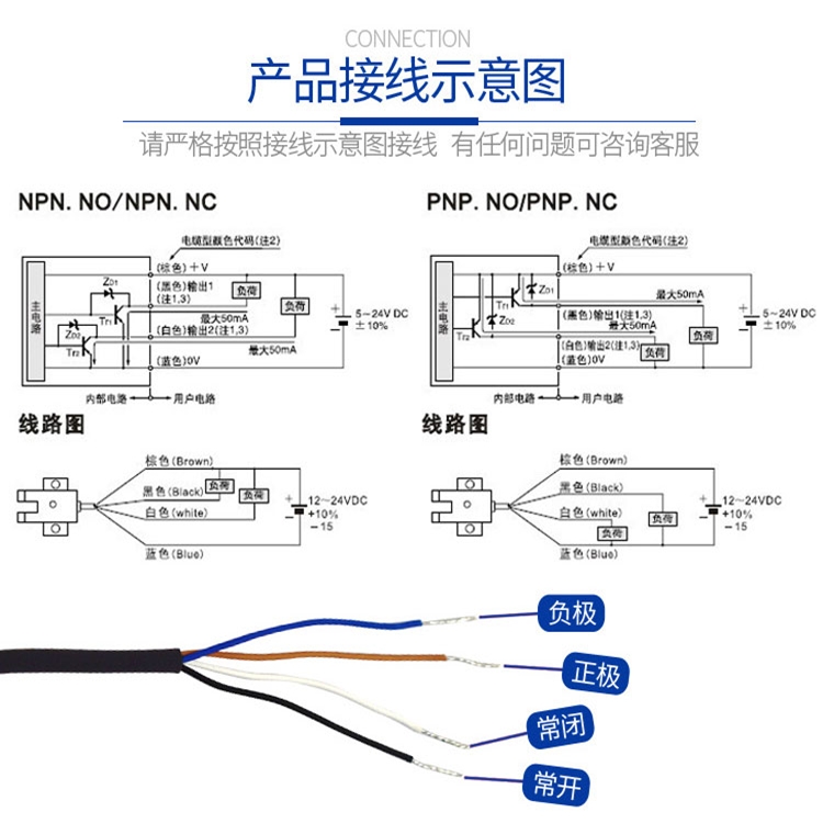 嘉准限位槽型位置光电传感器FC-SPX302/303/304/305/306/307Z/PZ