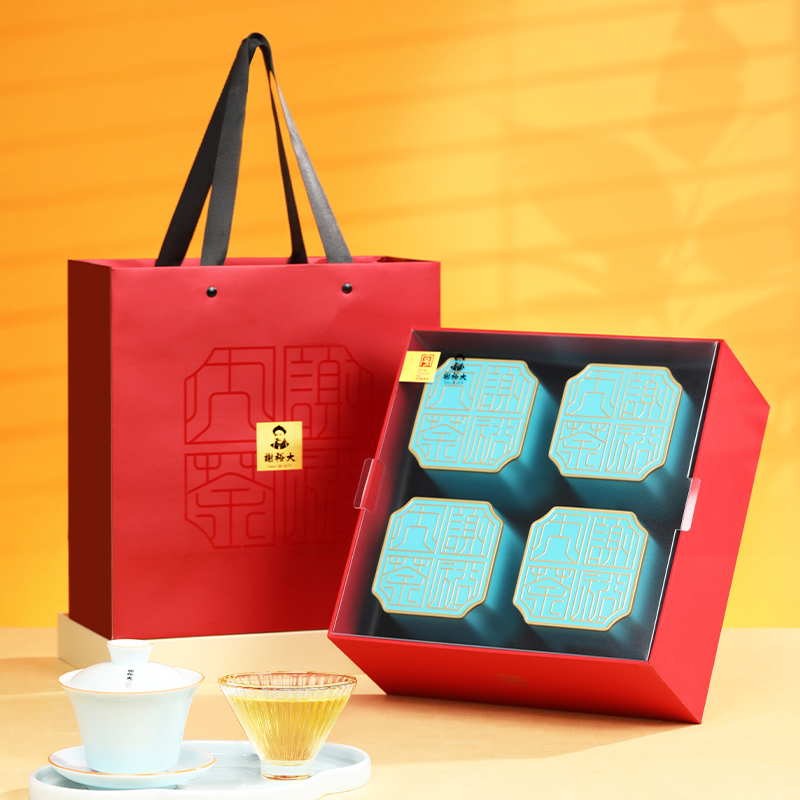 谢裕大特级六安瓜片茶叶国印礼盒安徽绿茶160g新年春节送礼推荐