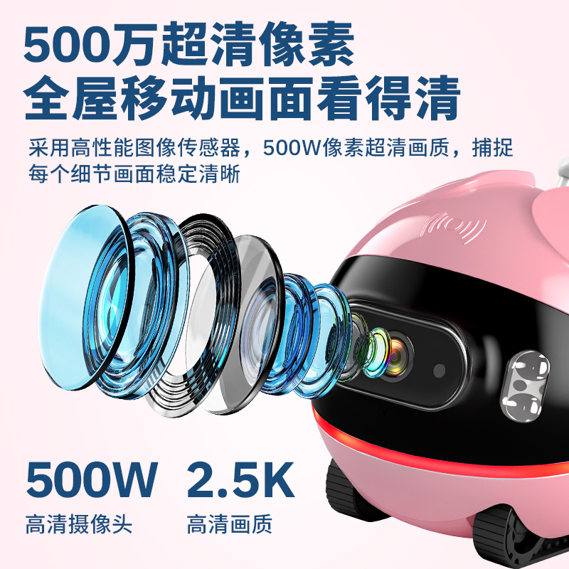 Home pet camera for mobile whole house monitoring