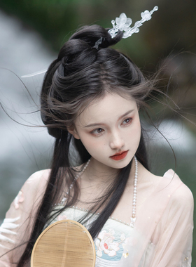 后雨山古风汉服唯美仙侠摄影写真