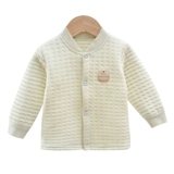 Детское стеганое удерживающее тепло термобелье, хлопковый осенний зимний кардиган подходит для мужчин и женщин