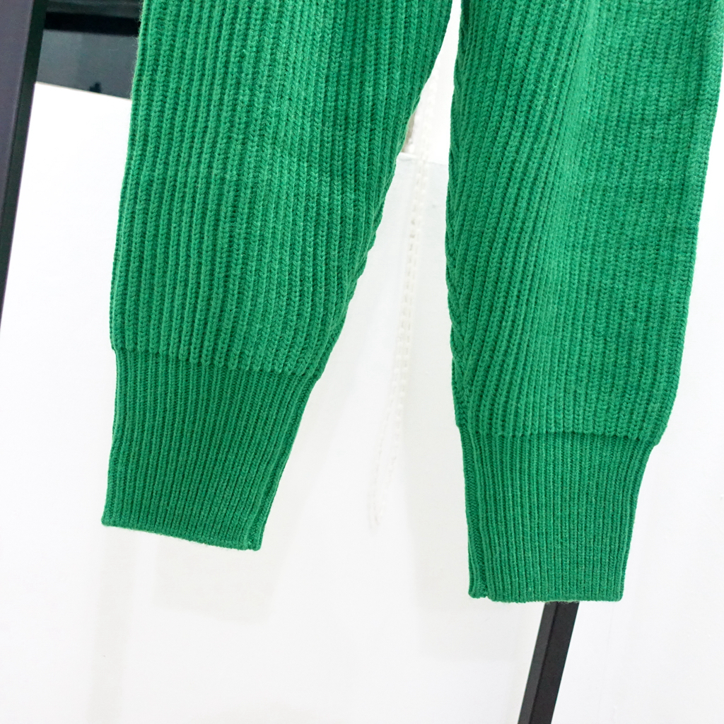 【现货MONA 针织萝卜裤女秋季新款潮韩版百搭修身显瘦直筒小脚长 - 图2