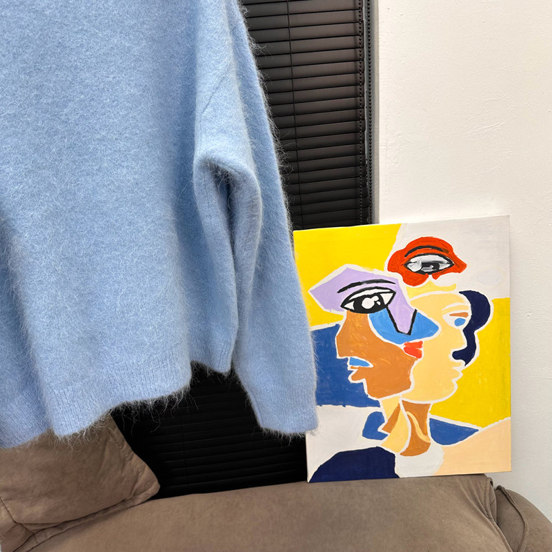 出货中VC期待已久的苏利蓝毛衣 另外do了紫色可选,淘宝优惠券,粉丝福利购,淘宝优惠卷