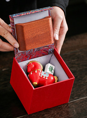 创意马年招财唐马树脂摆件