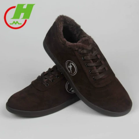 Зимние флисовые удерживающие тепло туфли подходит для мужчин и женщин для единоборств