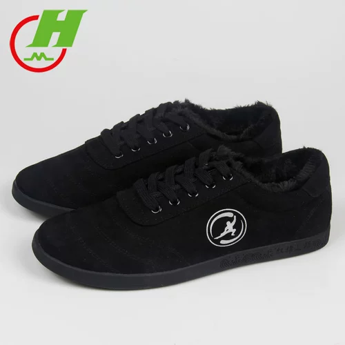 Зимние флисовые удерживающие тепло туфли подходит для мужчин и женщин для единоборств